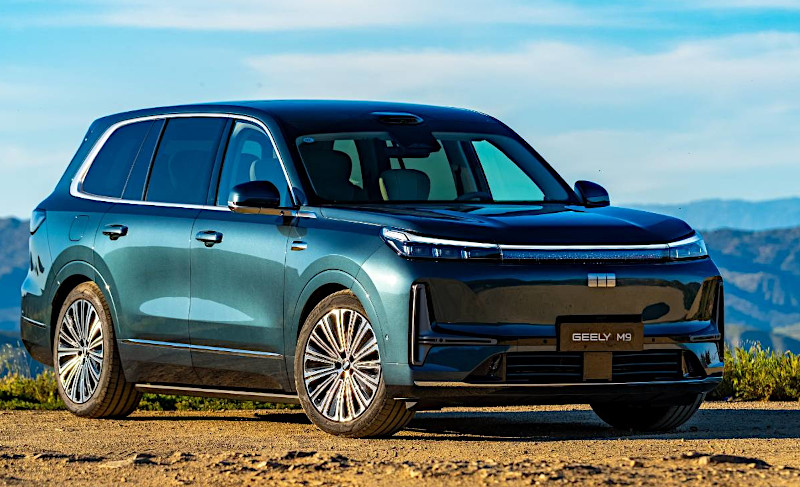 Geely PHEV SUV Galaxy M9