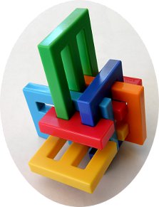 6 piece block
