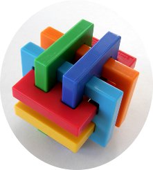 6 piece block