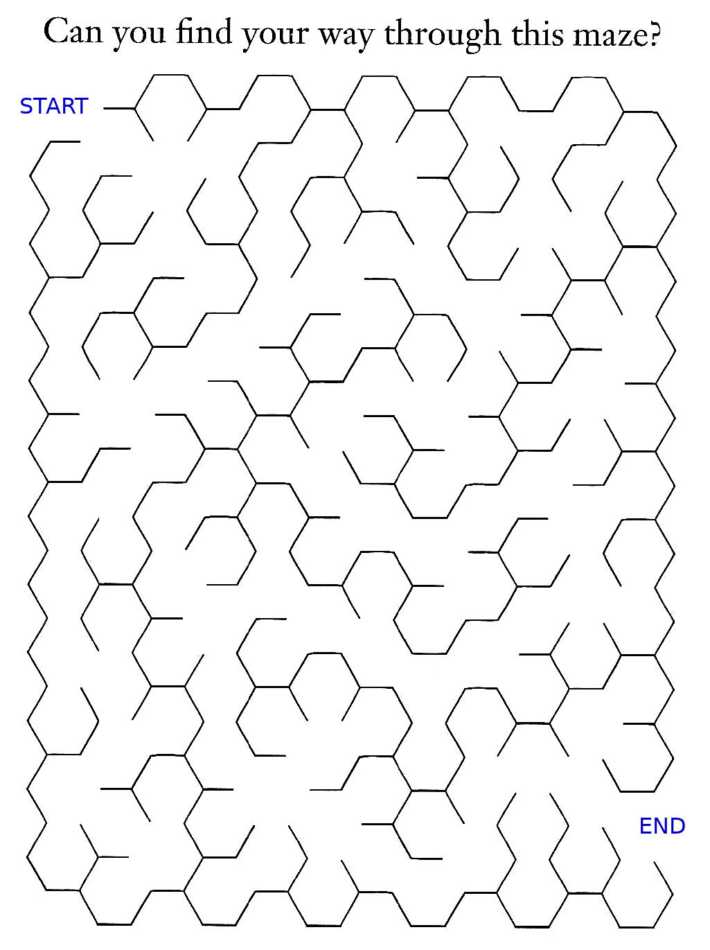 honeycomb maze #1