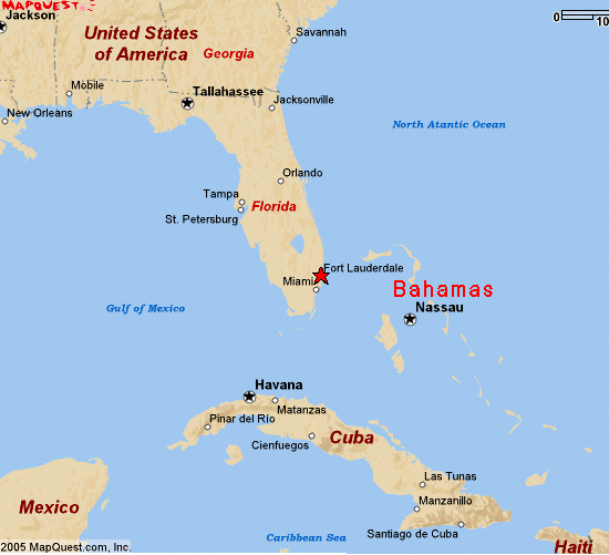 map of Florida, Cuba, and the Bahamas map of Florida, Cuba, and the Bahamas