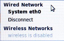 wireless is disabled
